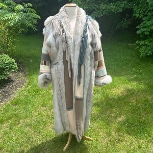 Vintage Faux Fur Coat